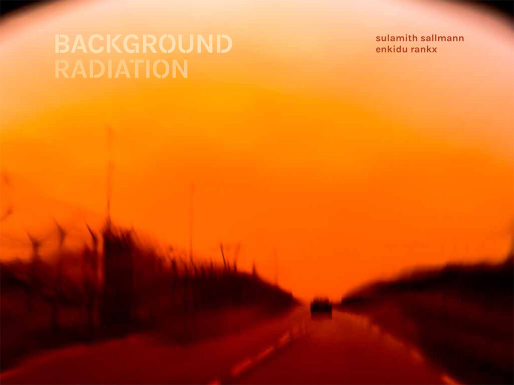 Cover des Künstlerbuchs Hintergrundstrahlung / Background Radiation